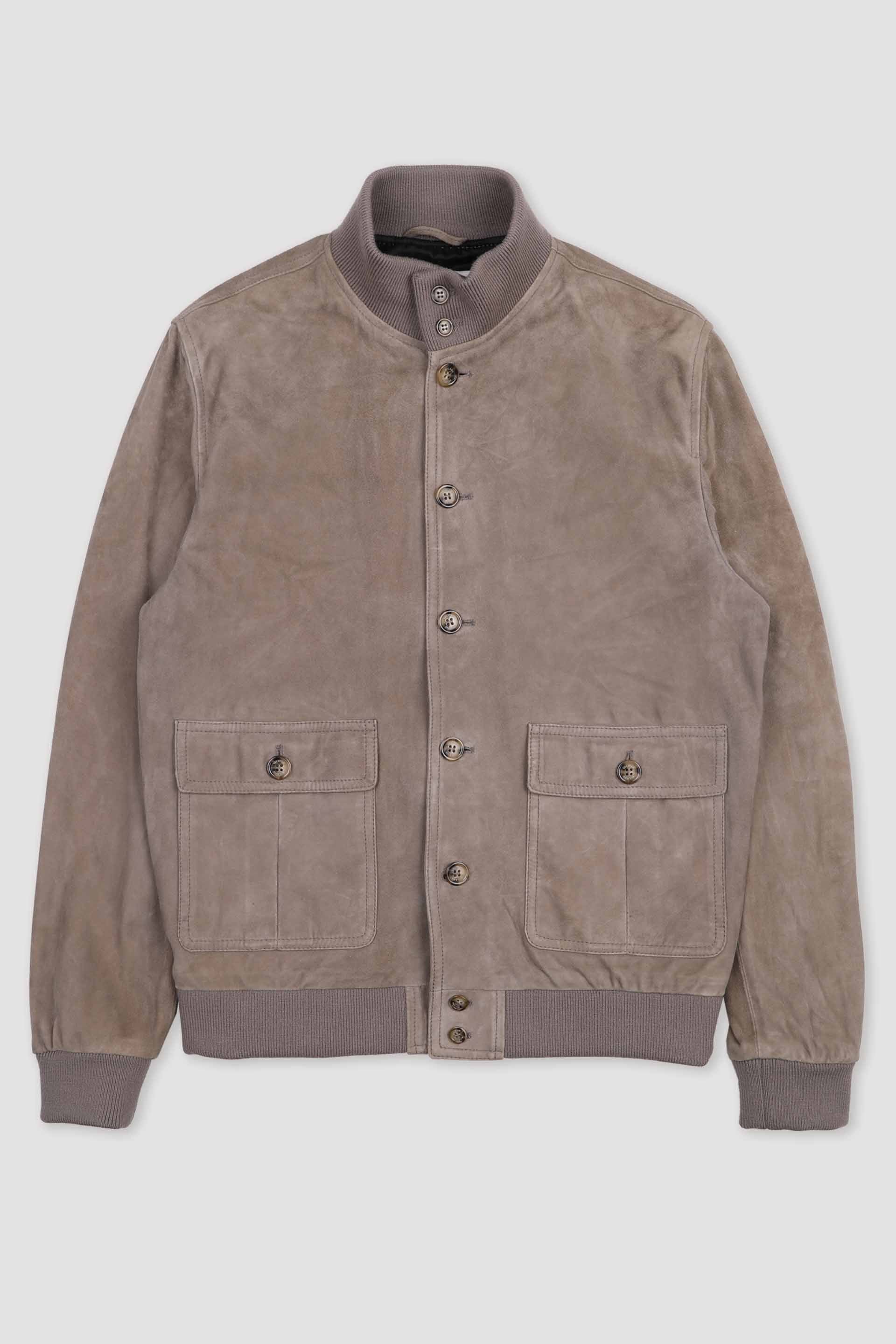 Giubbotto Valstarino in suede, foderato. - Metal