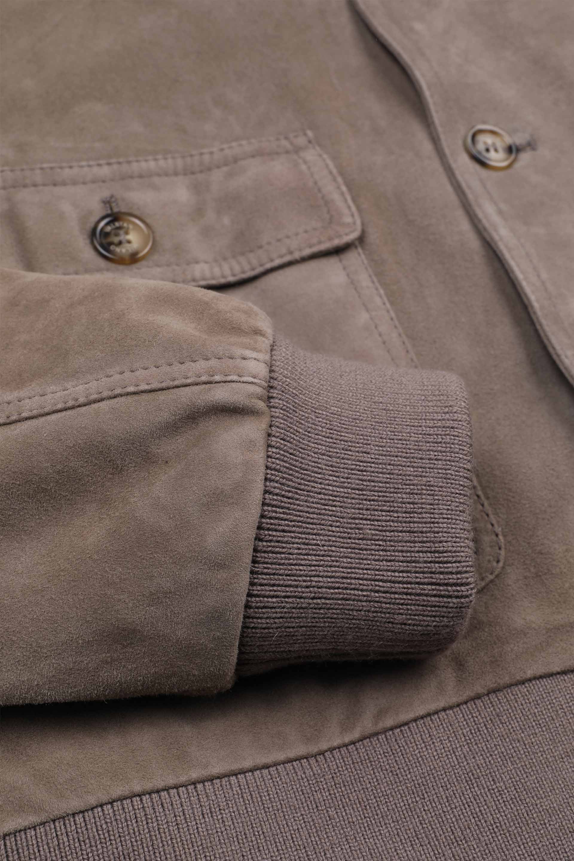 Giubbotto Valstarino in suede, foderato. - Metal