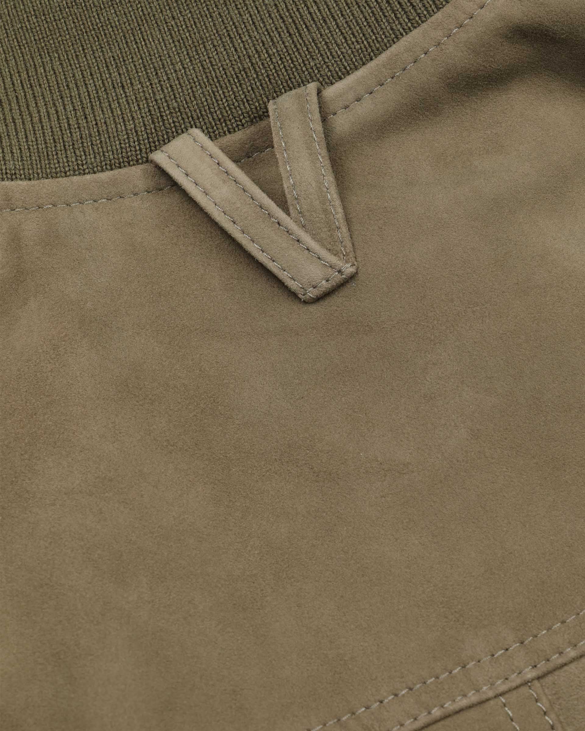 Giubbotto Valstarino in suede, foderato - Soldier