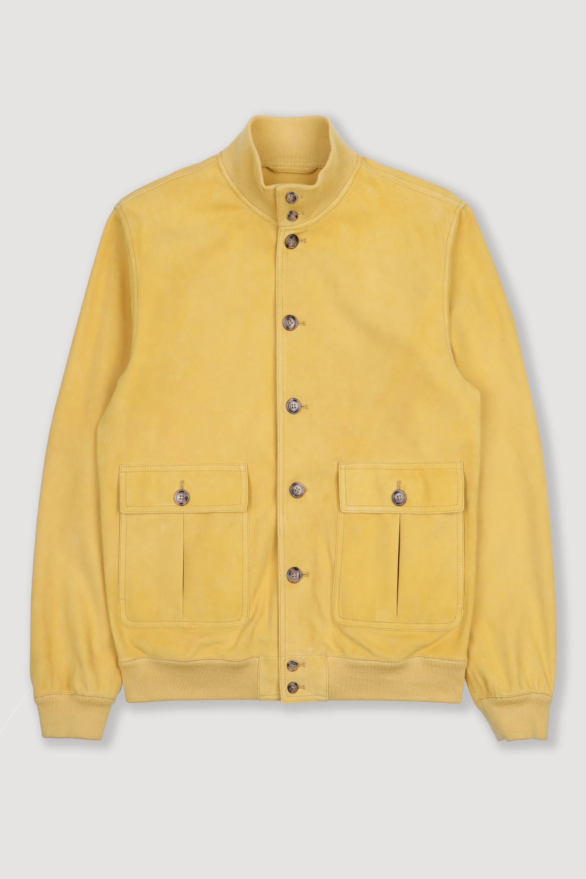GIUBBOTTO VALSTARINO, SFODERATO, SUEDE - Barley