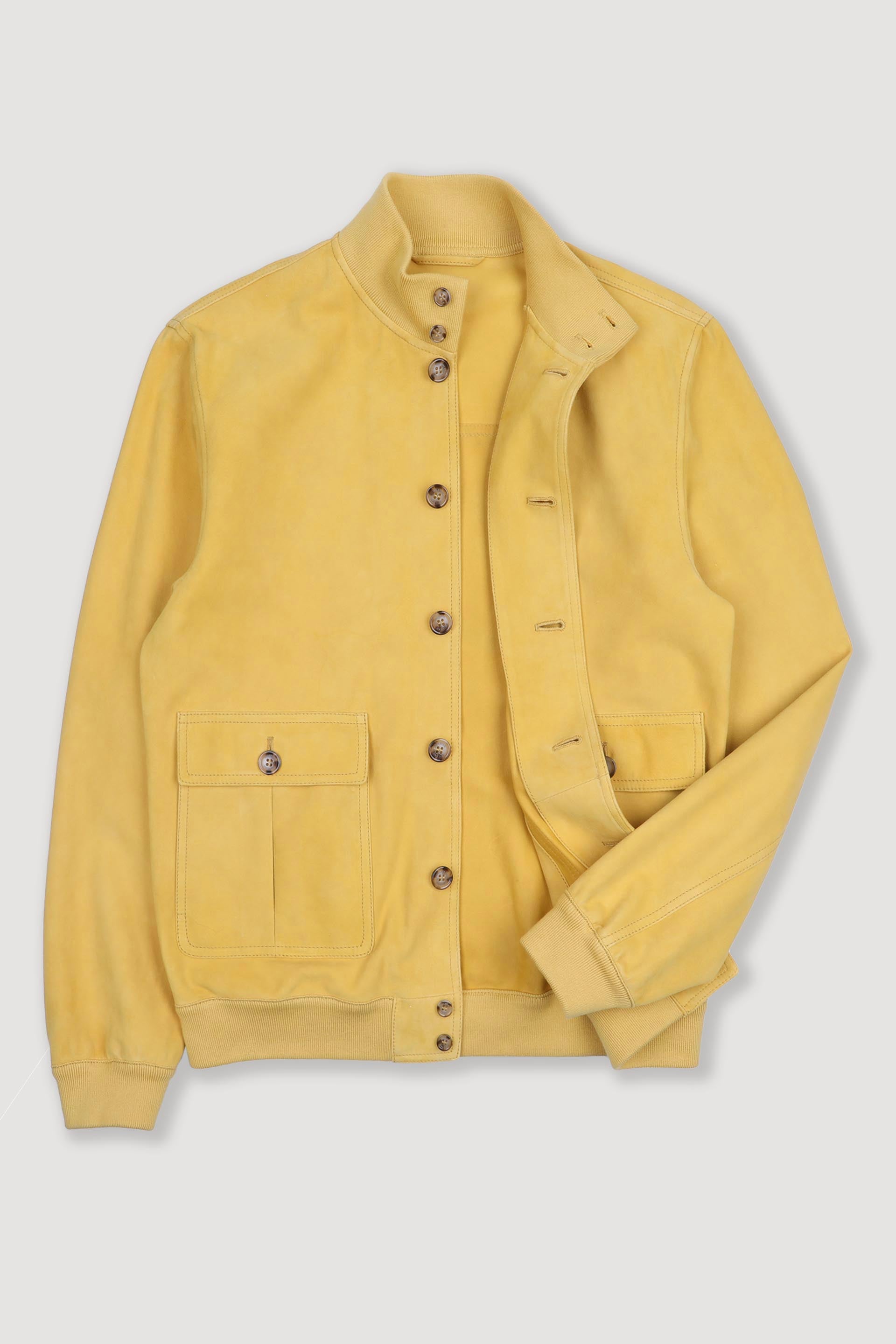 GIUBBOTTO VALSTARINO, SFODERATO, SUEDE - Barley