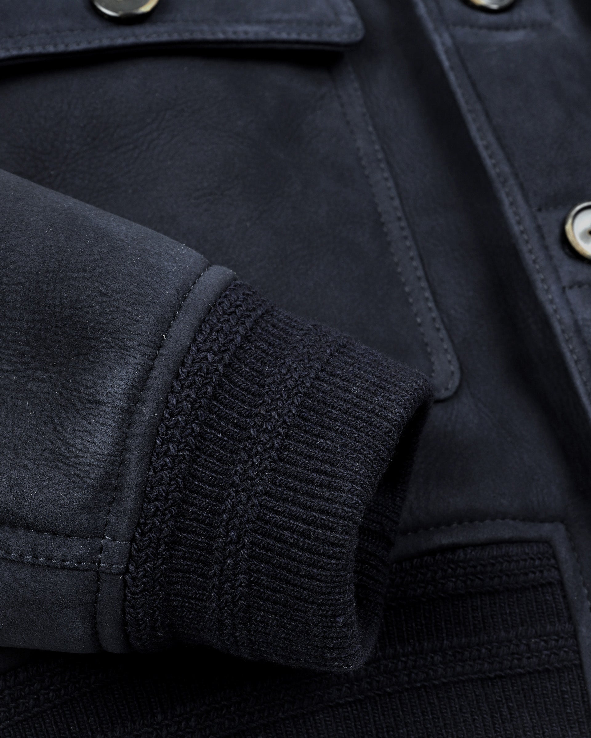 Giubbotto Valstarino in montone. - Dark blue