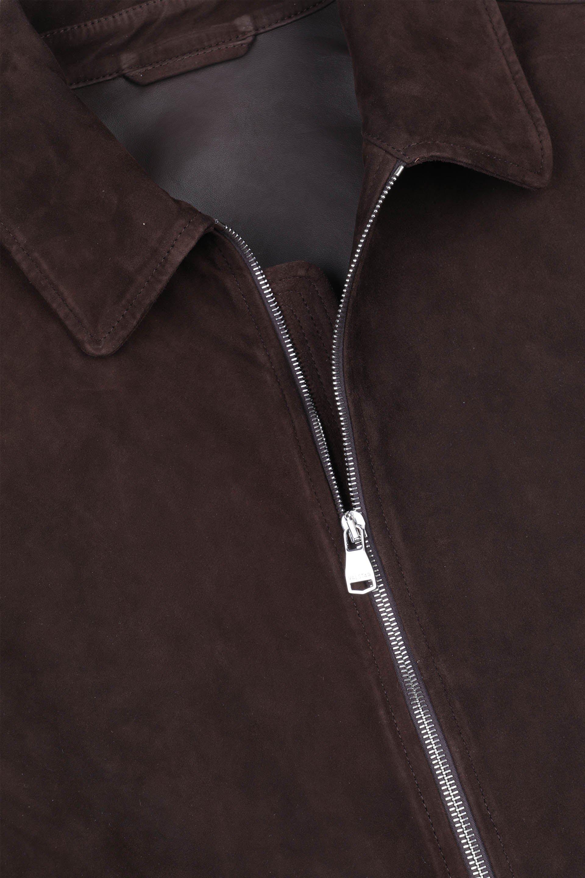 GORDON, GIUBBOTTO MILITARE, SFODERATO, LIGHT SOFT SUEDE - Caffè
