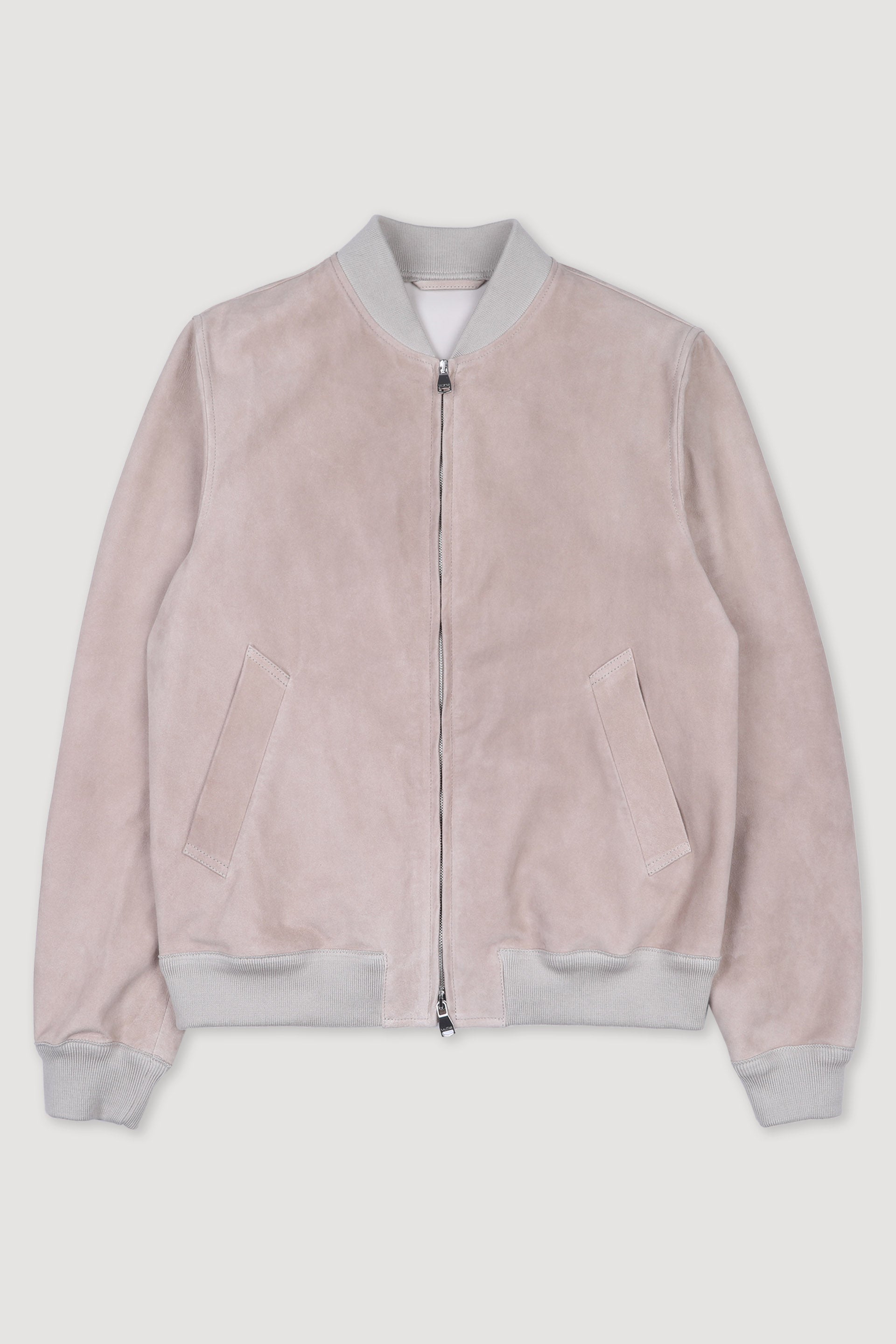 GIUBBOTTO BOMBER, SFODERATO, LIGHT SOFT SUEDE - Canvas
