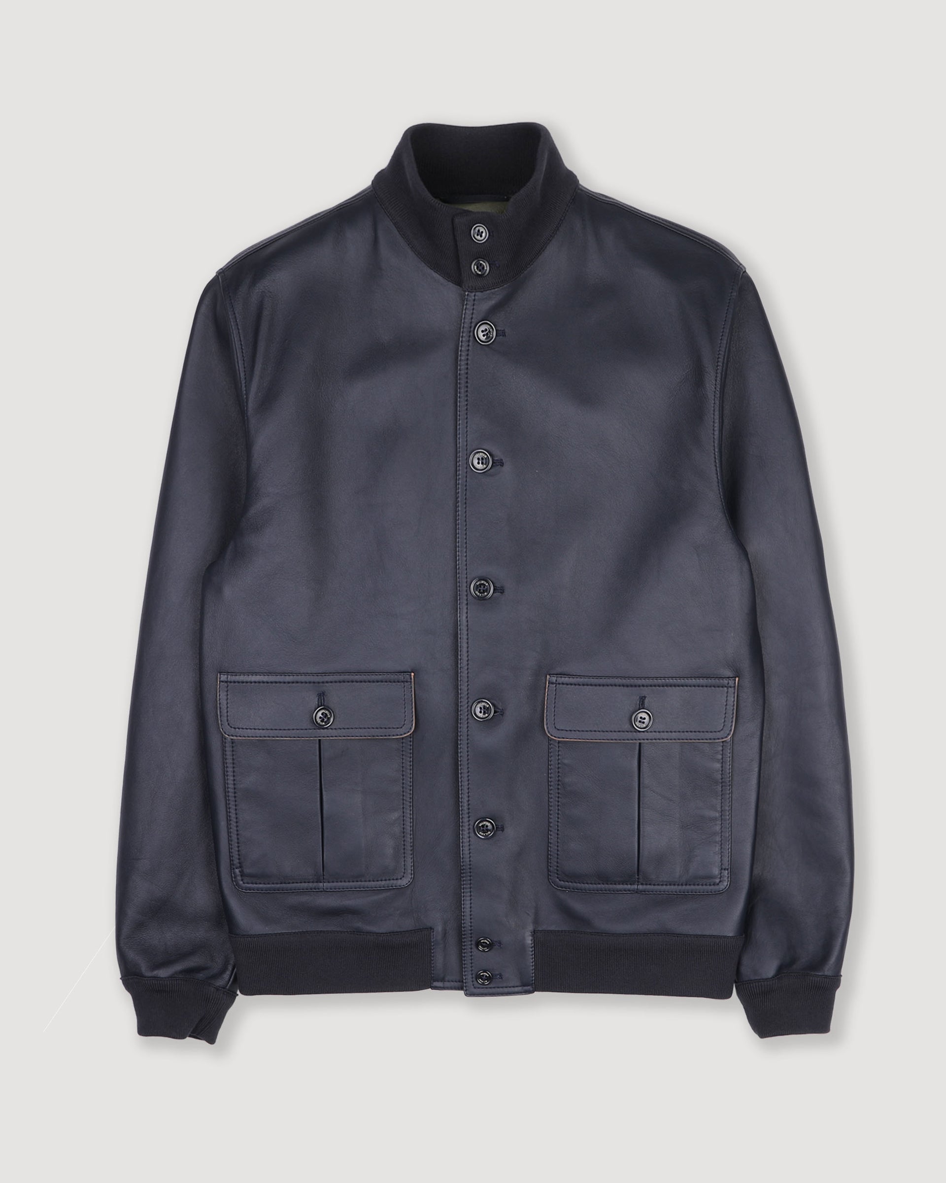 Giubbotto Valstarino sfoderato in nappa. Blu - Navy