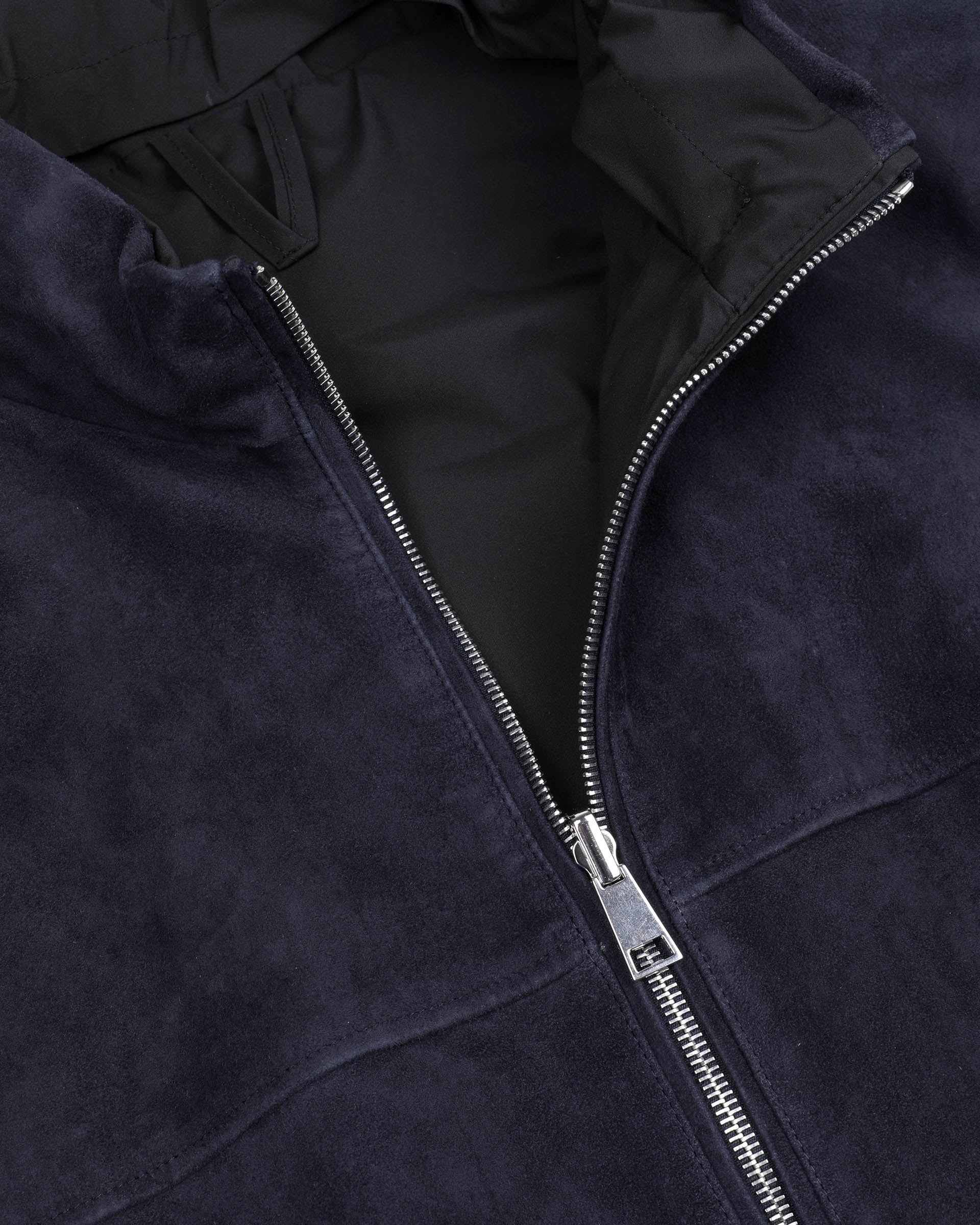 Smanicato Foley reversibile in suede e tessuto waterproof - Blu