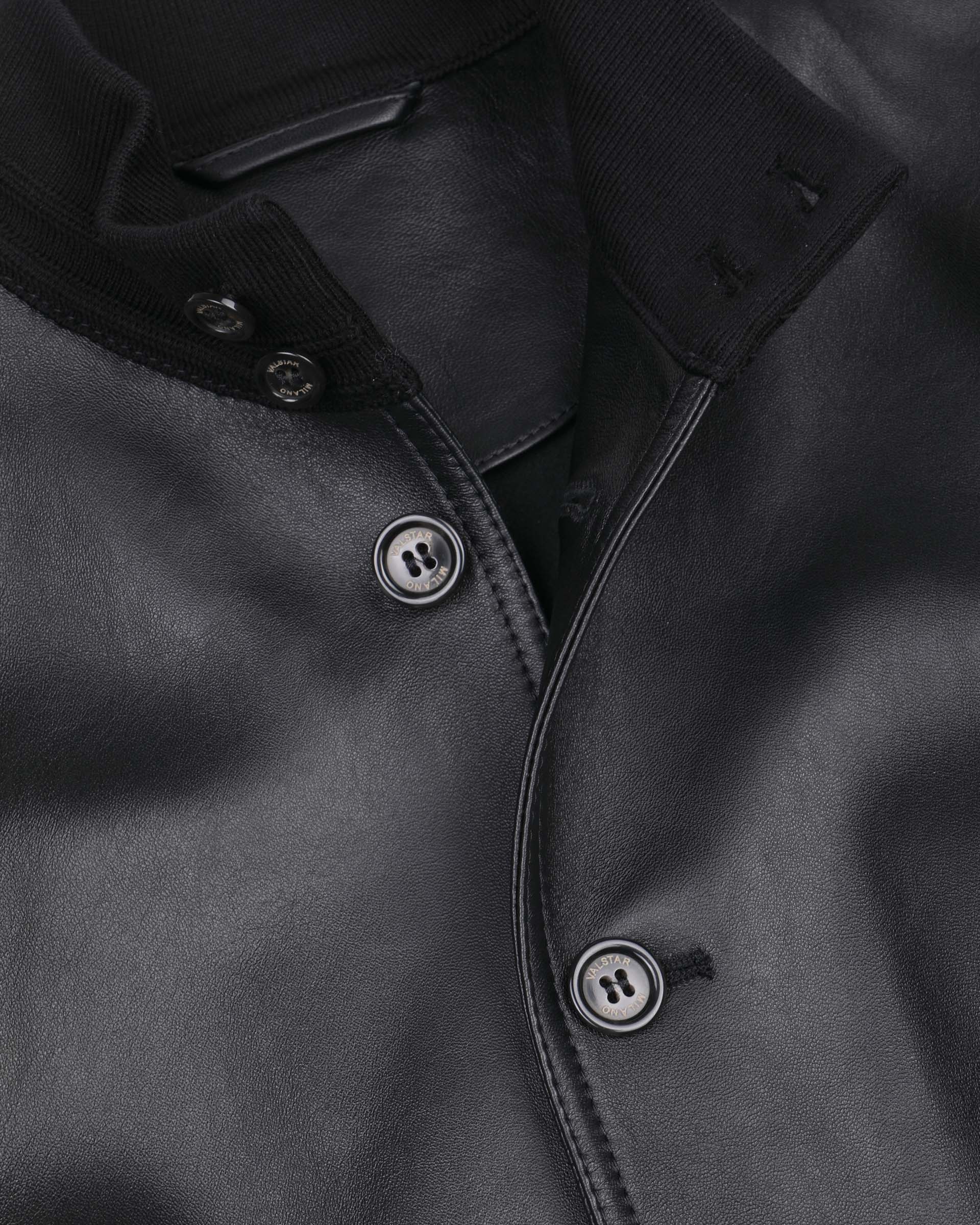 Giubbotto Valstarino in nappa, sfoderato - Black