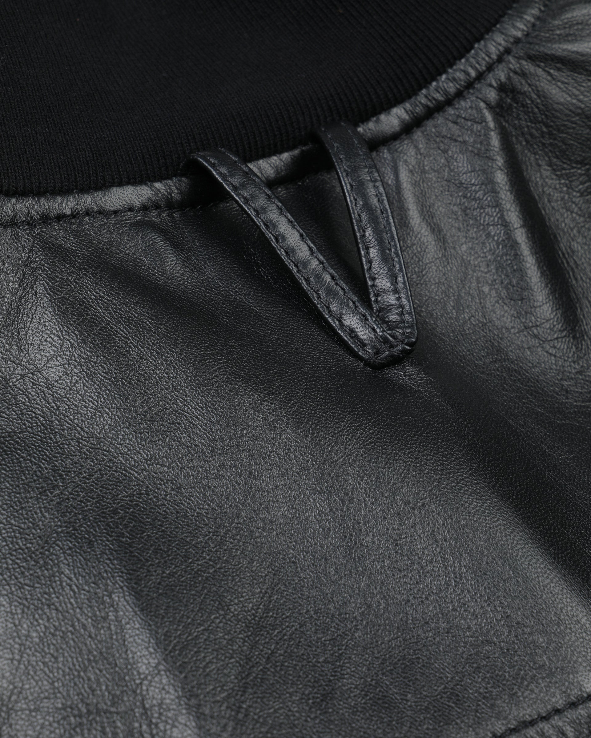 Giubbotto Valstarino in nappa, sfoderato. Nero - Black