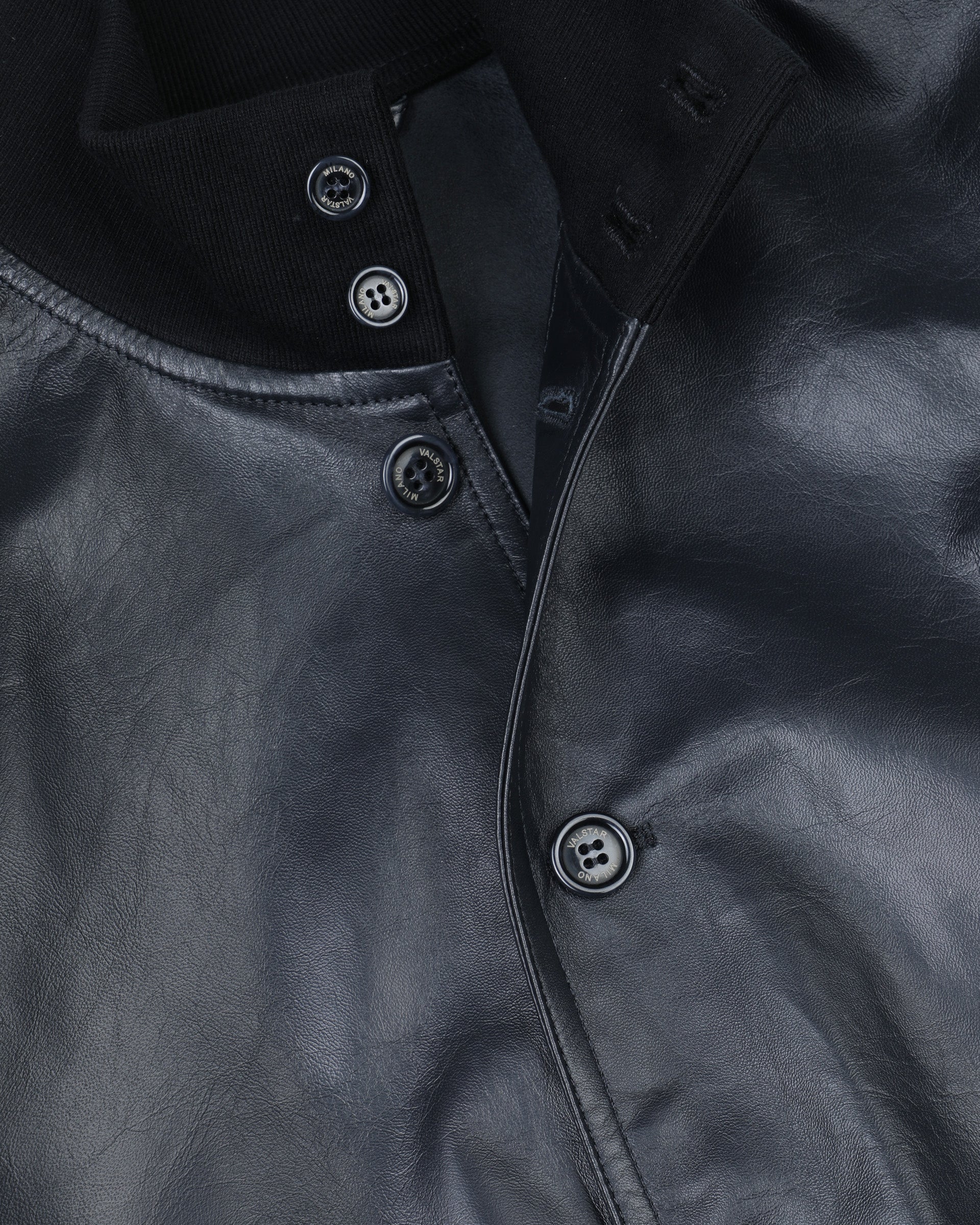 Giubbotto Valstarino in nappa, sfoderato. Blu - Navy