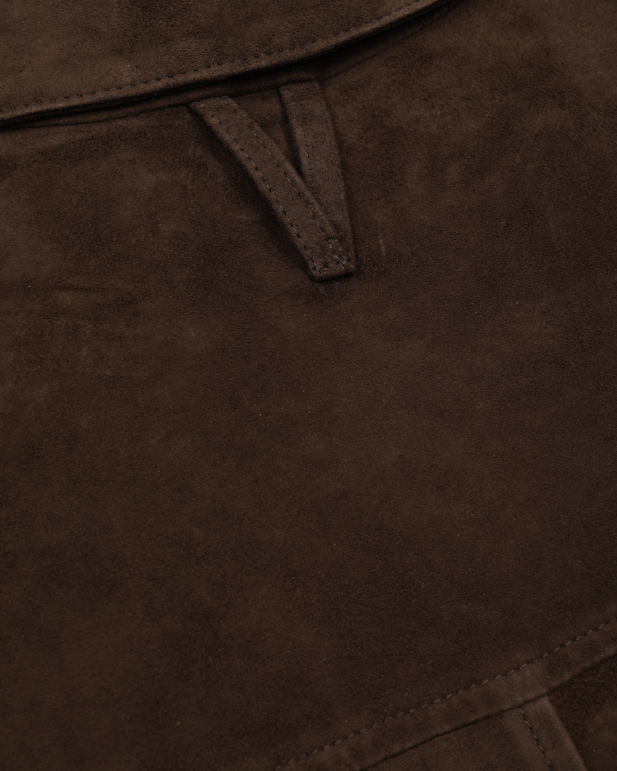 Giubbotto bomber Colin in suede, foderato. Marrone - Brown