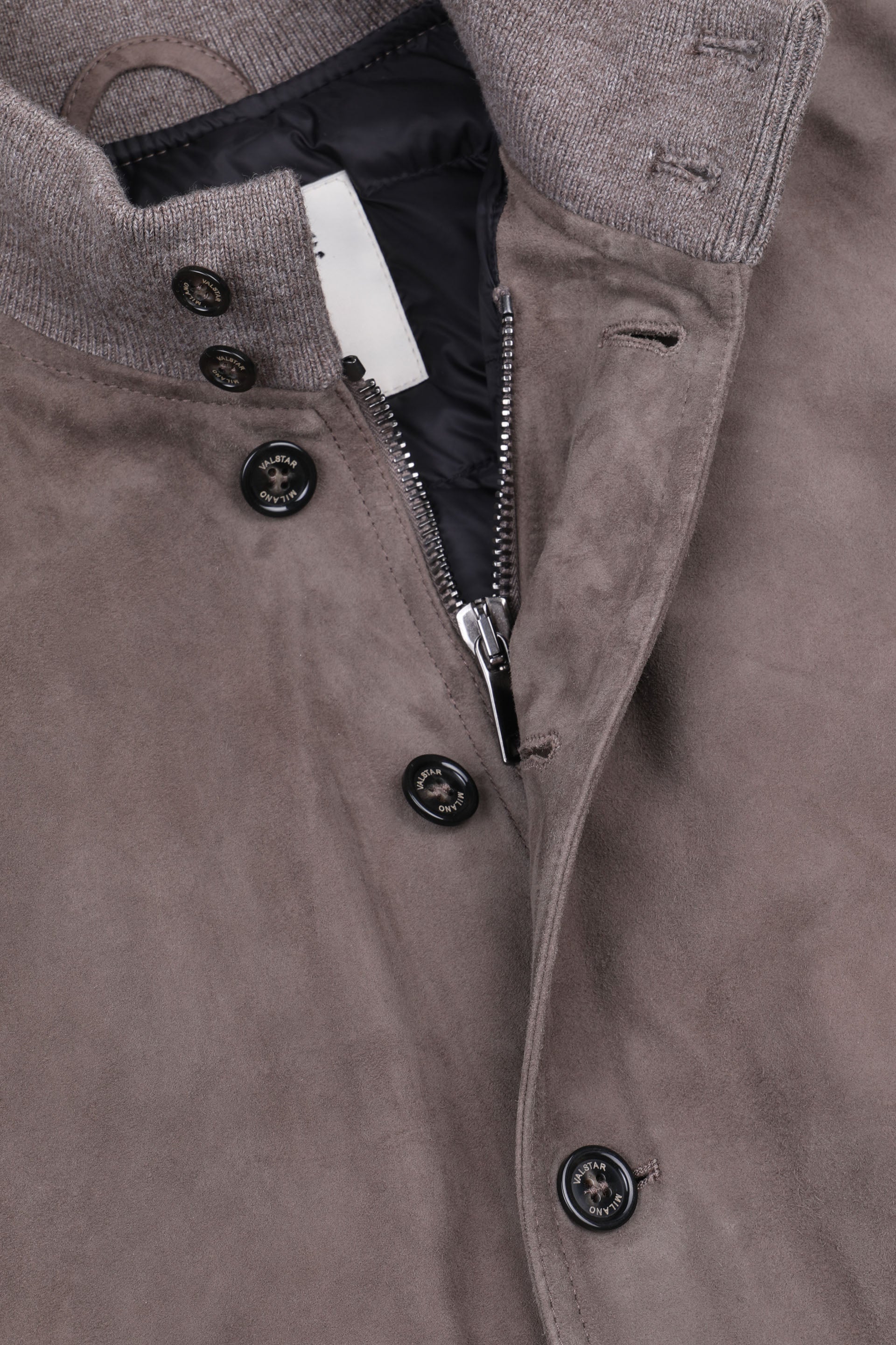 GIUBBOTTO VALSTARINO IMBOTTITO PIUMA, SUEDE - Roccia