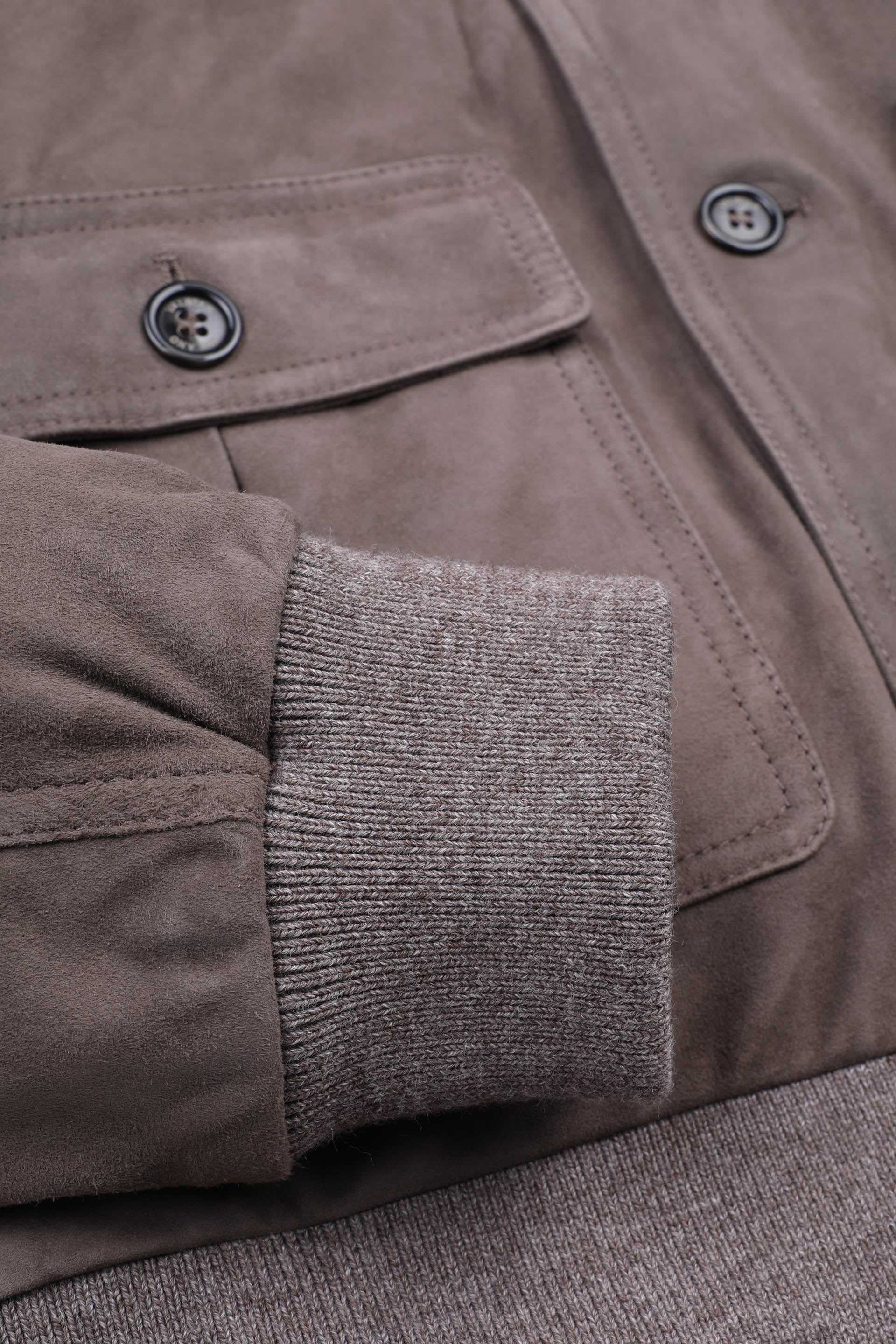 GIUBBOTTO VALSTARINO IMBOTTITO PIUMA, SUEDE - Roccia