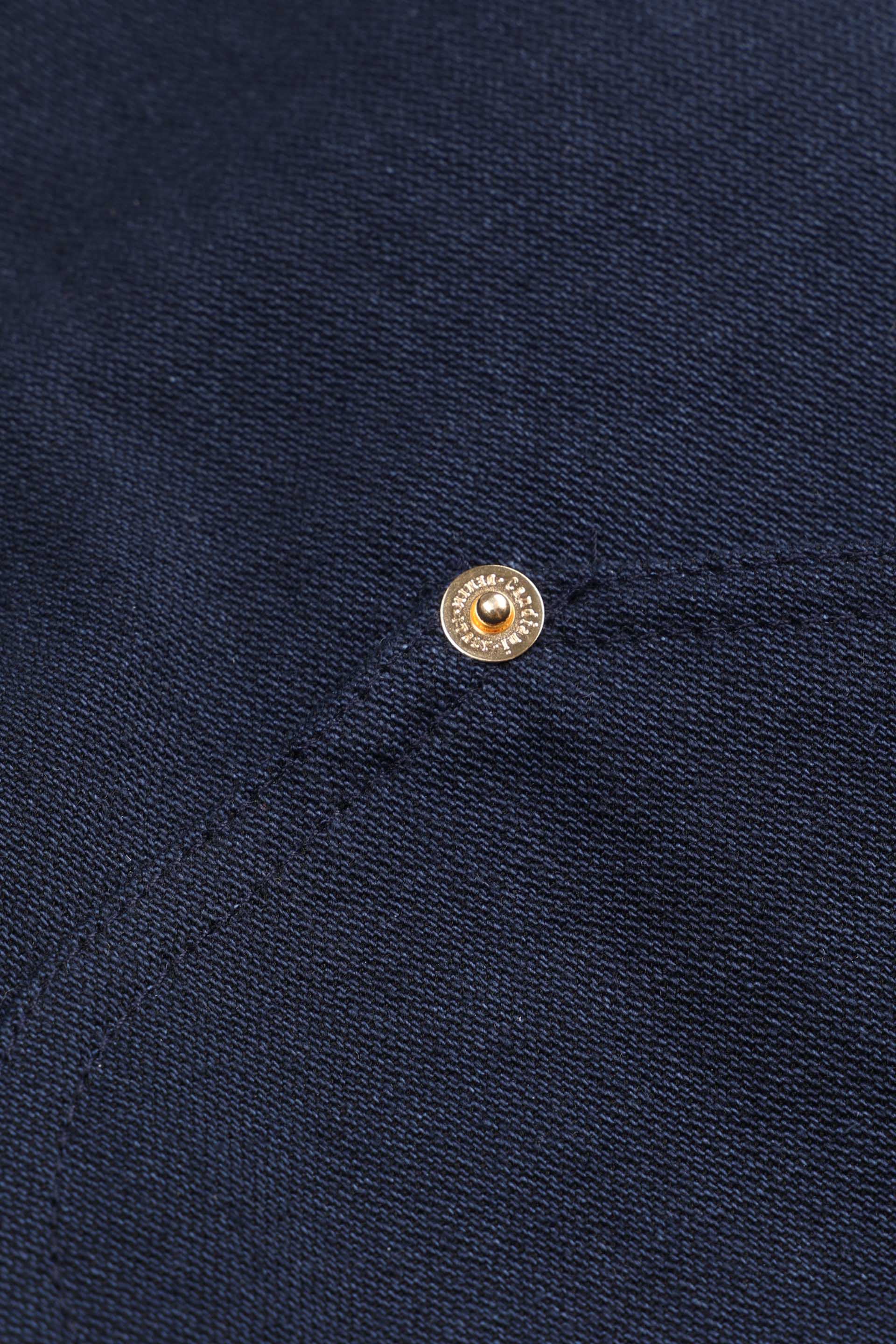 PETER WORK JACKET, IMBOTTITA, DENIM - Denim blue