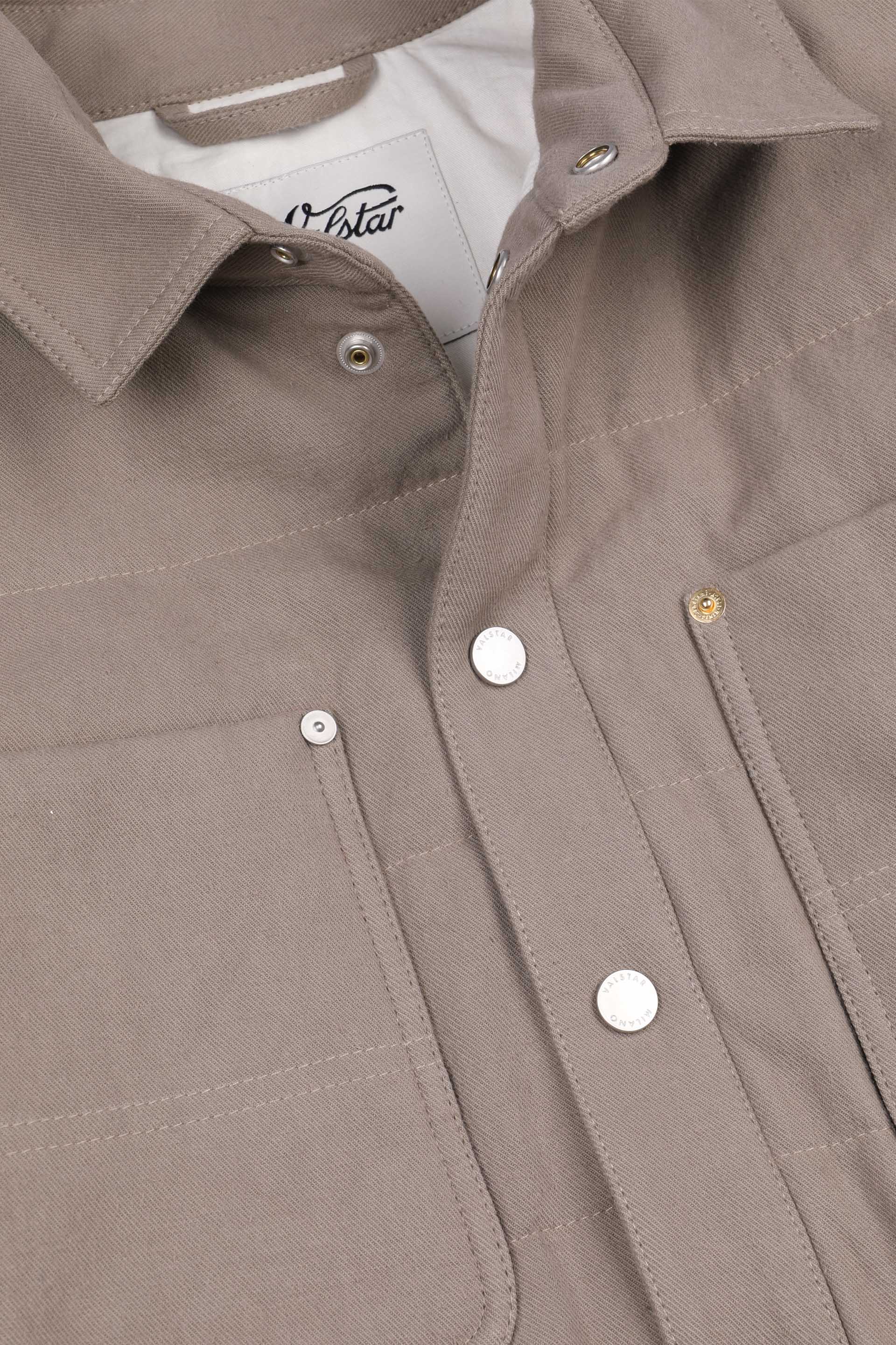 OVERSHIRT JACKET, IMBOTTITA, DRILL - Coloniale