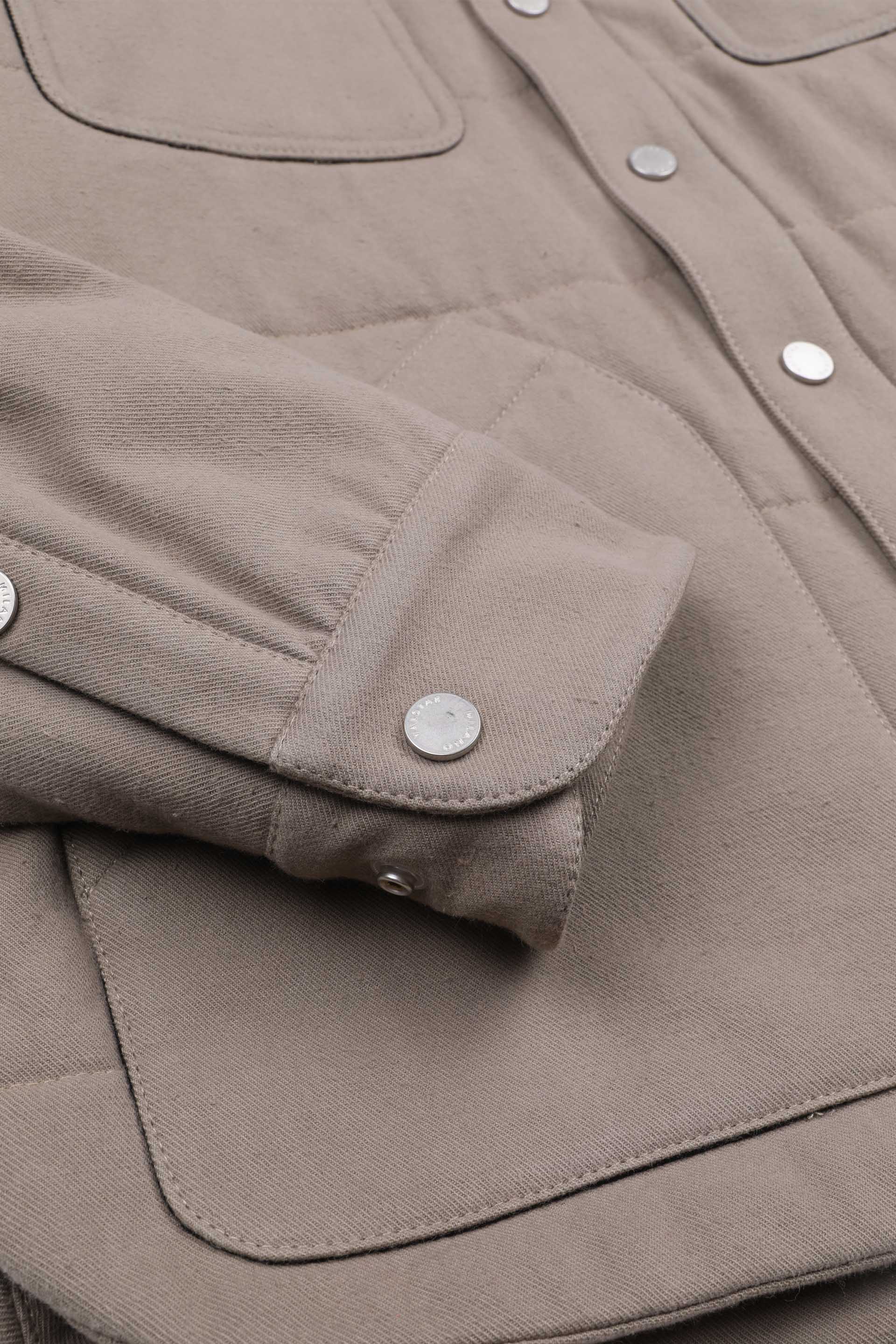 OVERSHIRT JACKET, IMBOTTITA, DRILL - Coloniale