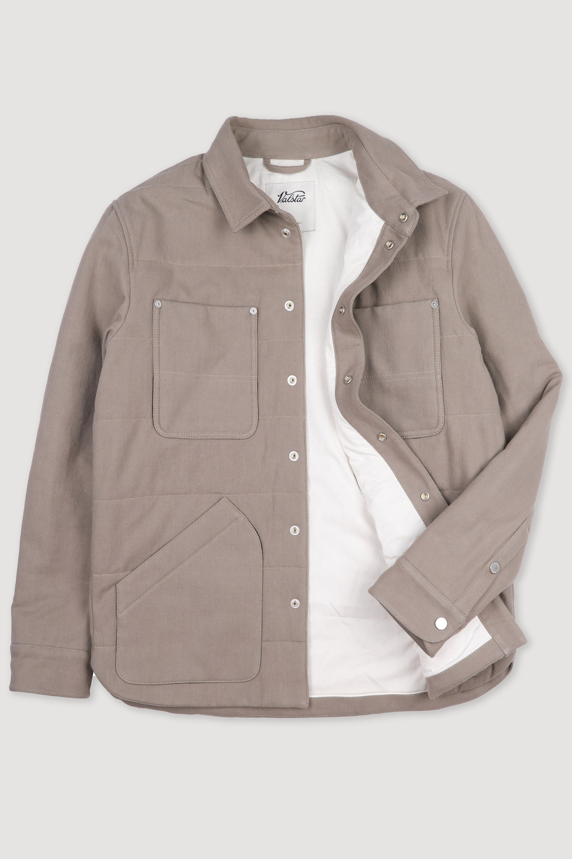 OVERSHIRT JACKET, IMBOTTITA, DRILL - Coloniale
