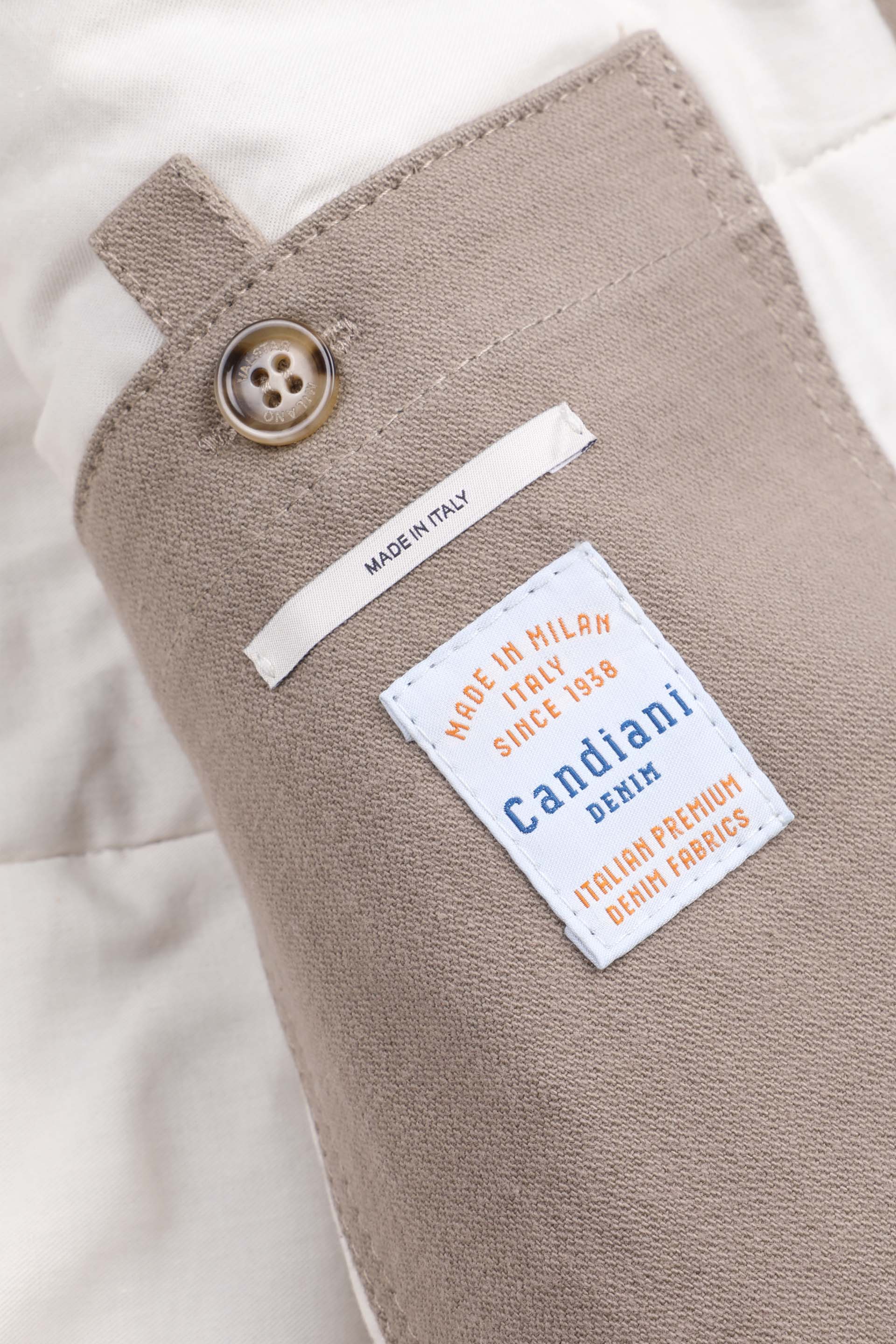 PETER WORK JACKET, IMBOTTITA, DRILL FABRIC - Coloniale