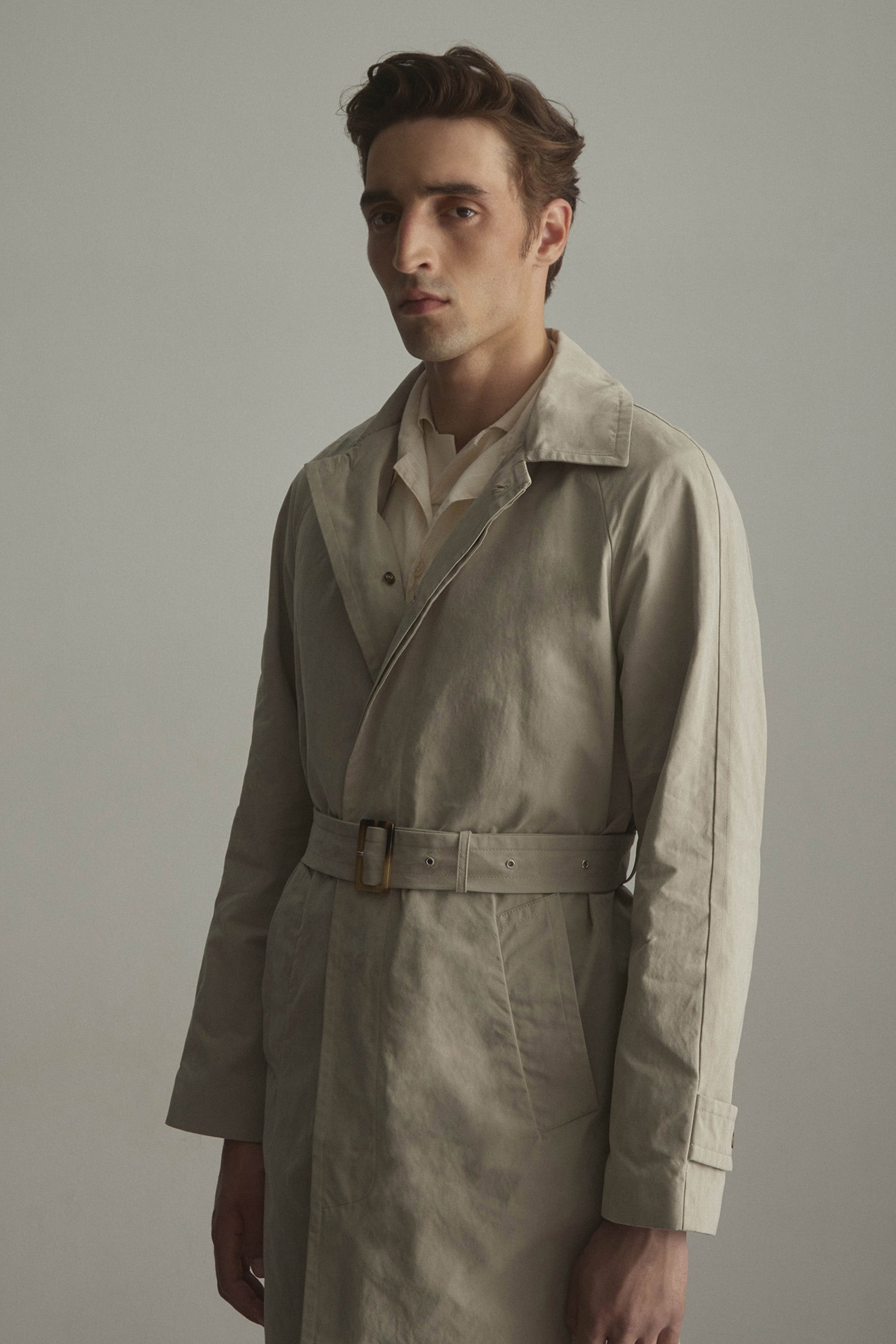 Trench coat - Ghiaia