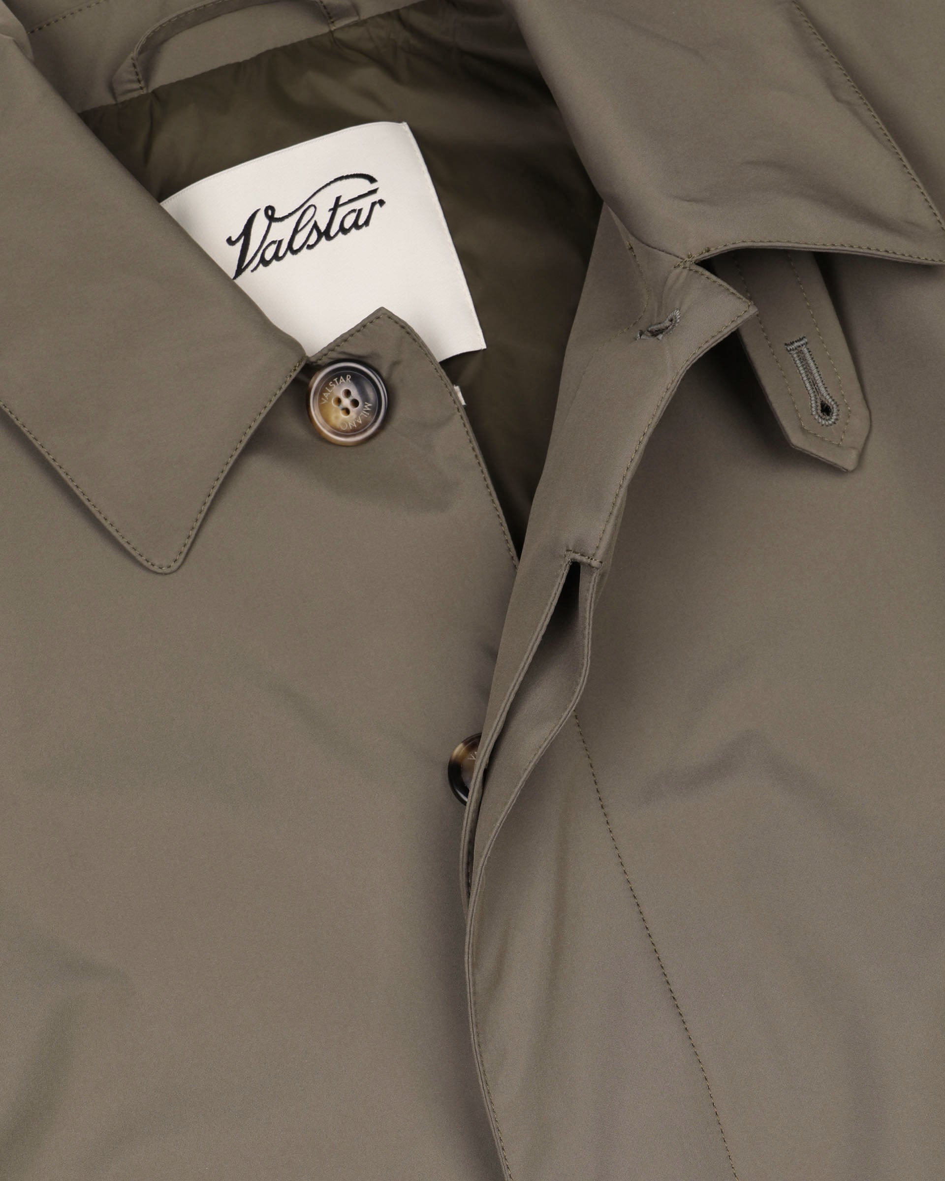 Impermeabile Milano tascabile in microfibra accoppiata a 3 strati, waterproof. Verde - Cappero