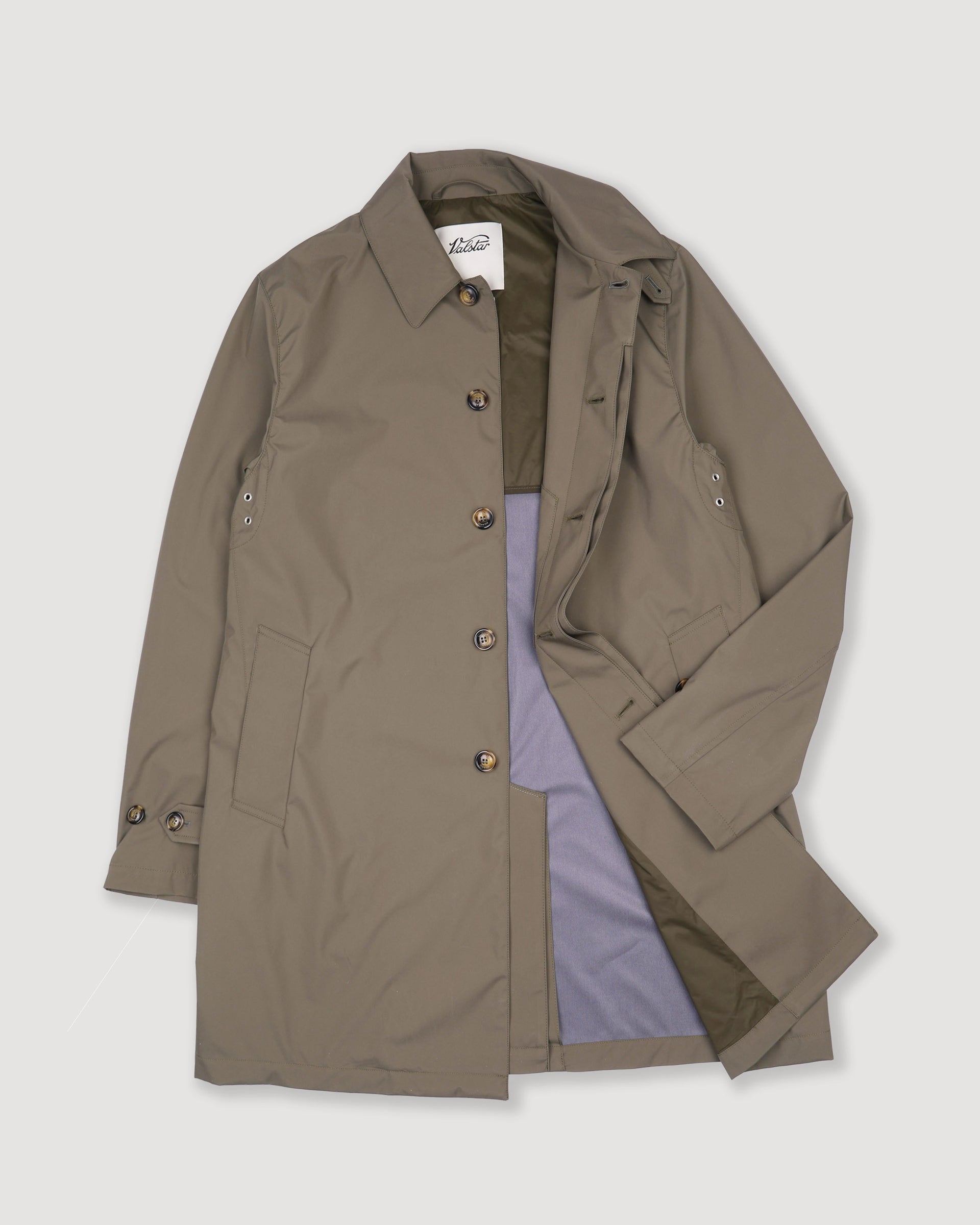 Impermeabile Milano tascabile in microfibra accoppiata a 3 strati, waterproof. Verde - Cappero