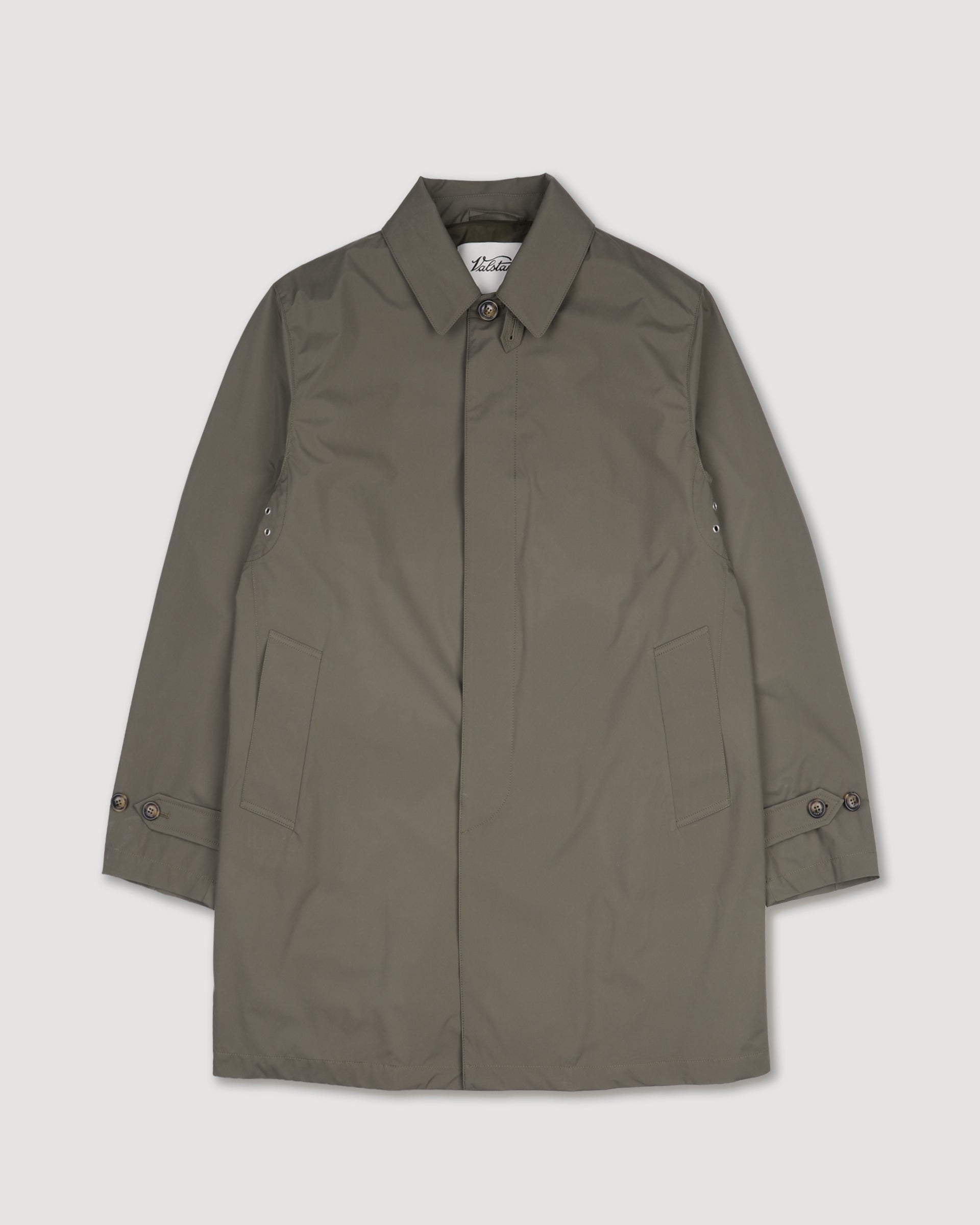 UOMO-TRENCH (MILANO) TASCABILE IN TESSUTO MICROFIBRA 3 LAYERS WATER-PROOF TRASPIRANTE, SEMI-FODERATO - Cappero