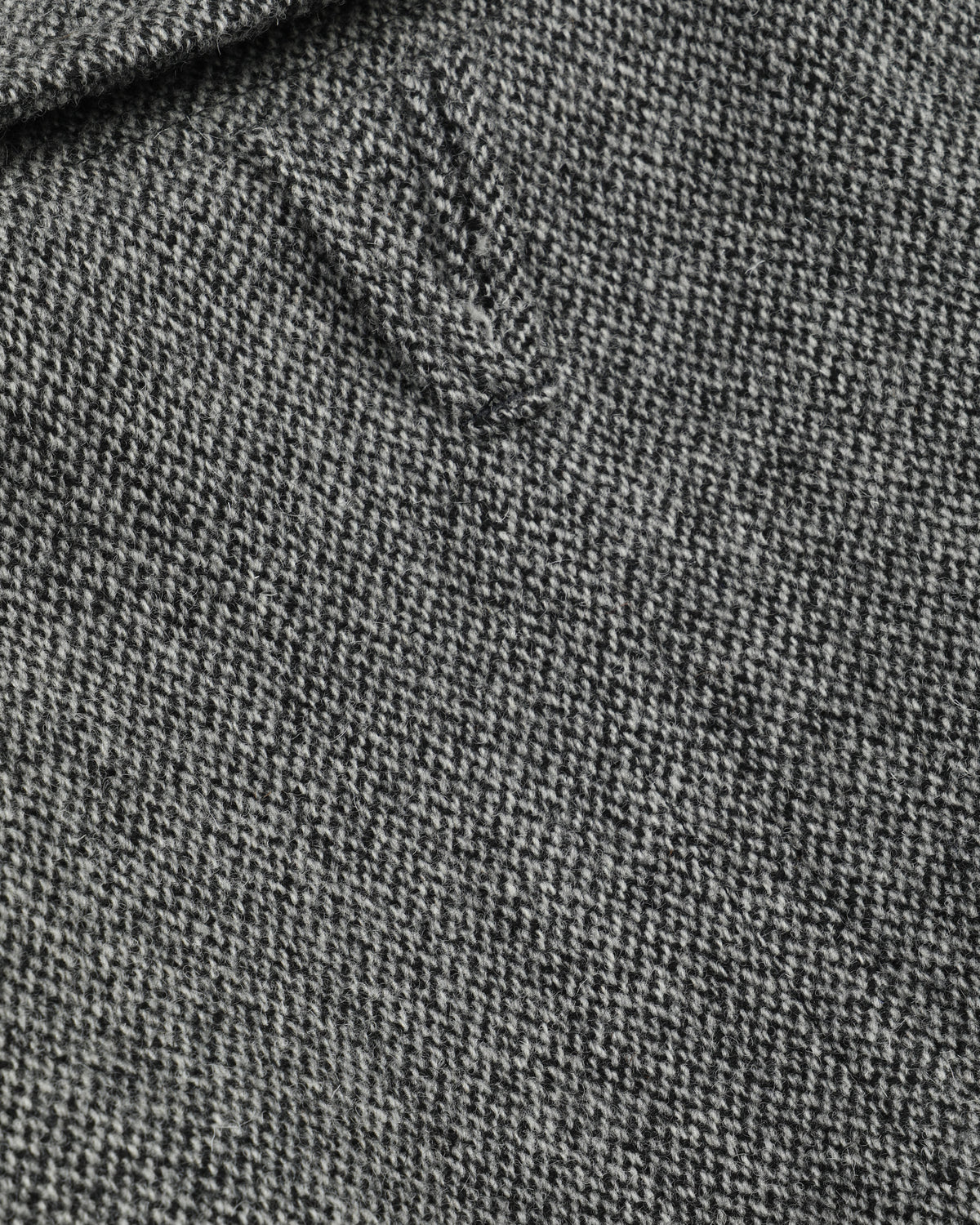 Cappotto Vittorio in pura lana vergine fantasia broken twill, foderato. Grigio - Nero/Grigio