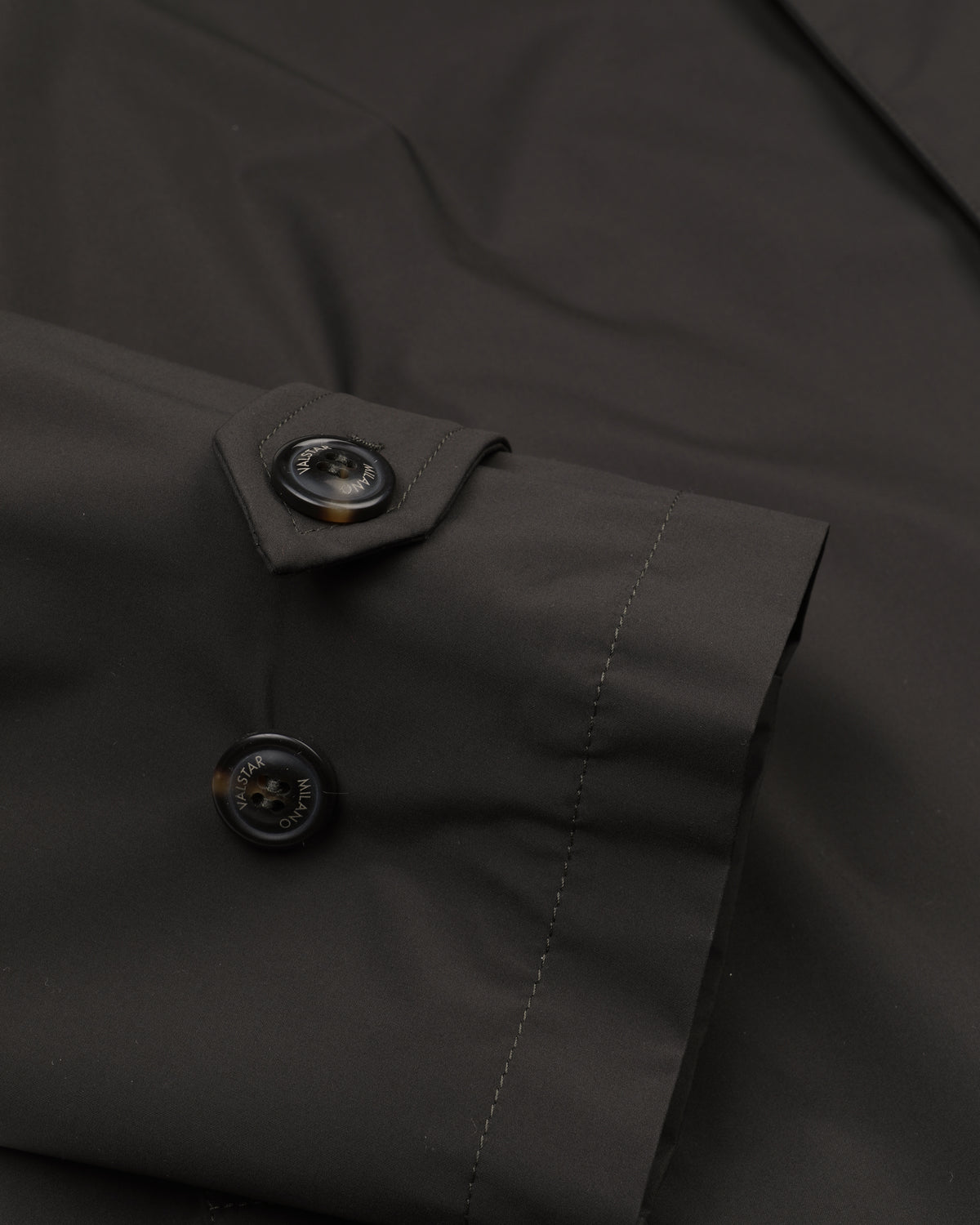 Impermeabile Milano tascabile in microfibra waterproof, foderato. Marrone - Ebano