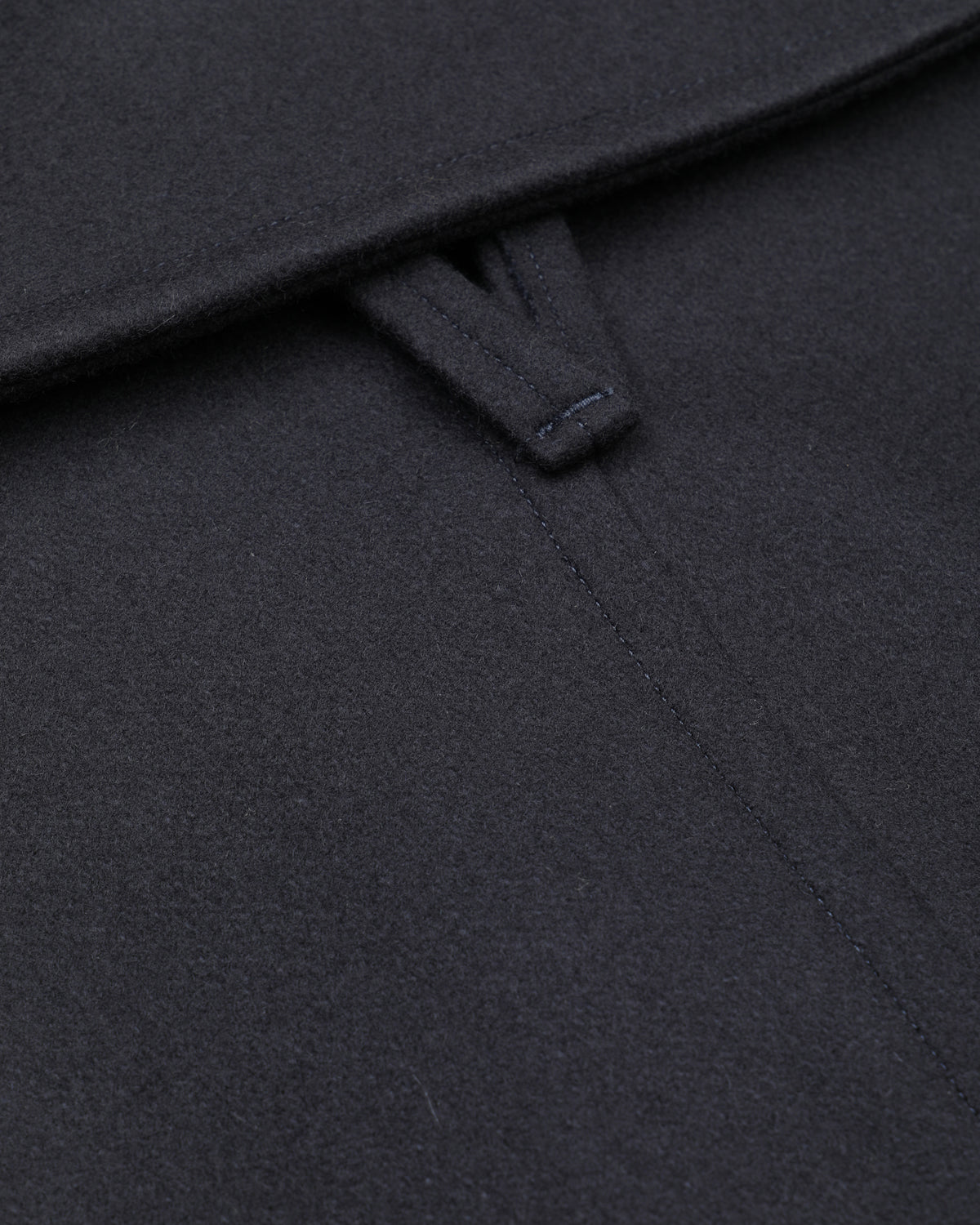 Cappotto doppiopetto Clifford in panno di misto lana, foderato. Blu - Navy