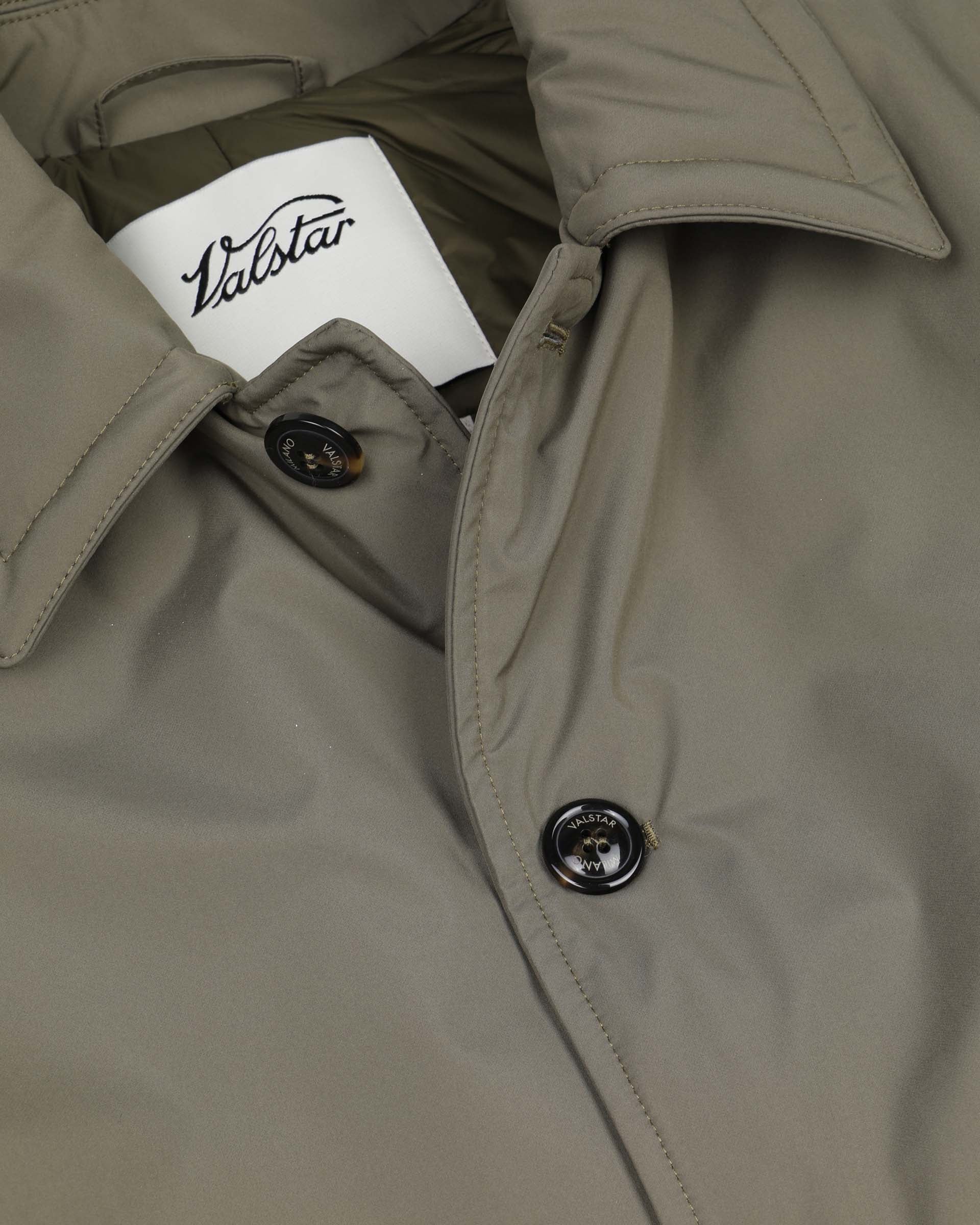 UOMO-OVERCOAT IN TESSUTO MICROFIBRA WATER-PROOF TRASPIRANTE ,IMBOTTITO, FODERA TRAPUNTATA - Cappero