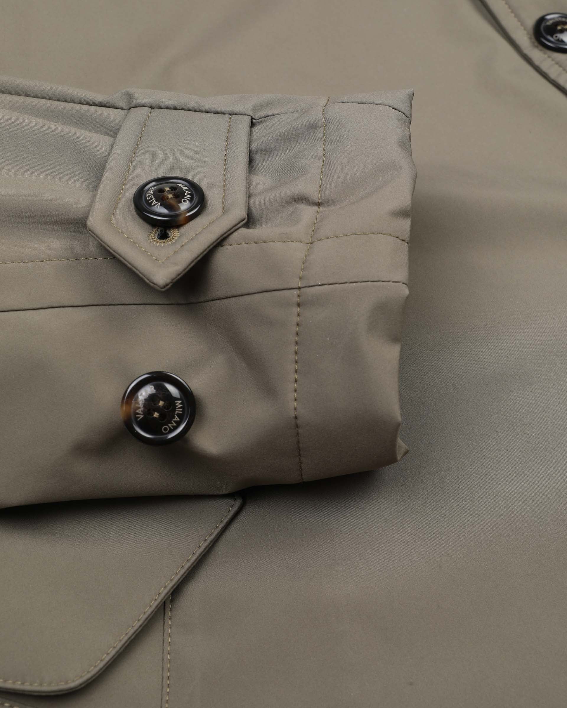 UOMO-OVERCOAT IN TESSUTO MICROFIBRA WATER-PROOF TRASPIRANTE ,IMBOTTITO, FODERA TRAPUNTATA - Cappero