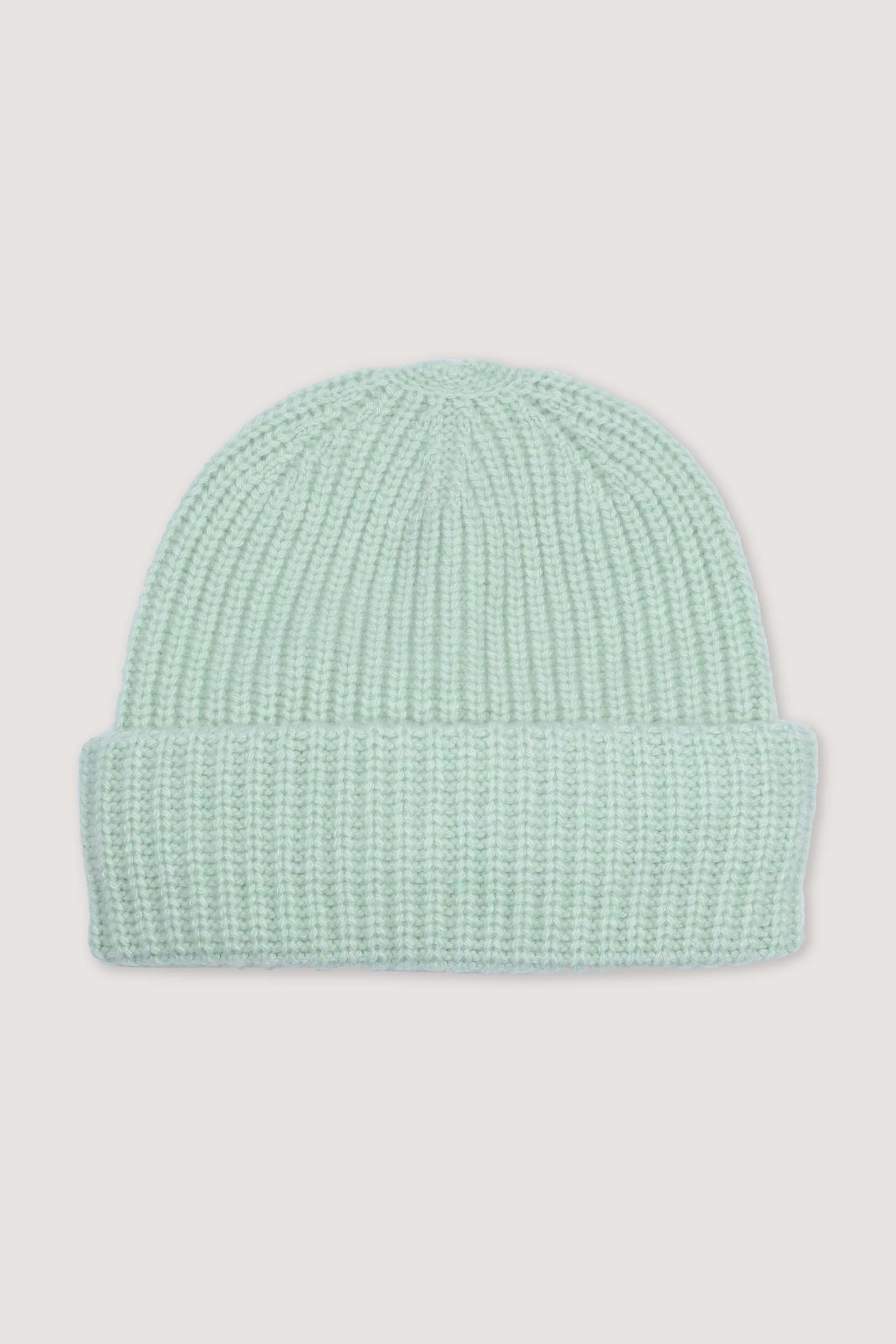 BERRETTO MAGLIA INGLESE CASHMERE - Mint apple