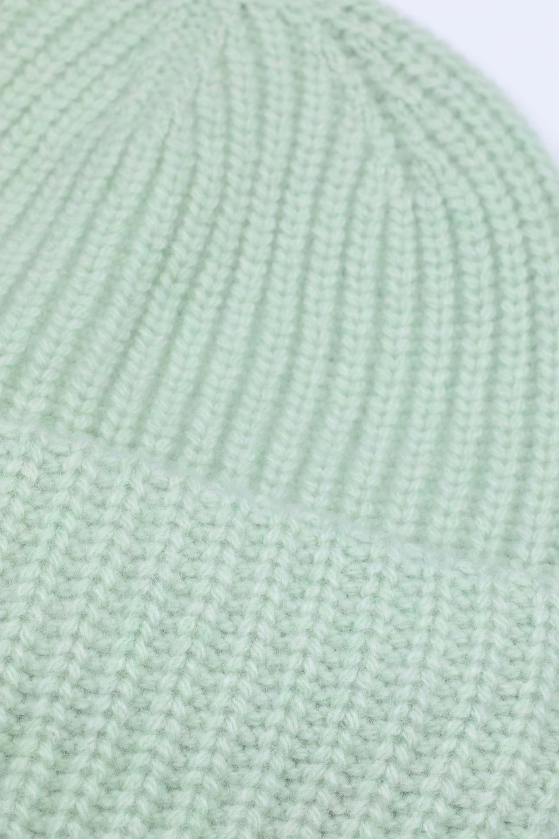 BERRETTO MAGLIA INGLESE CASHMERE - Mint apple